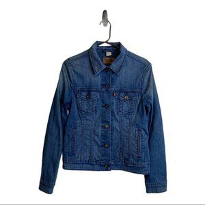 LEVIS Original Blue Jean Denim Women’s Med Jacket